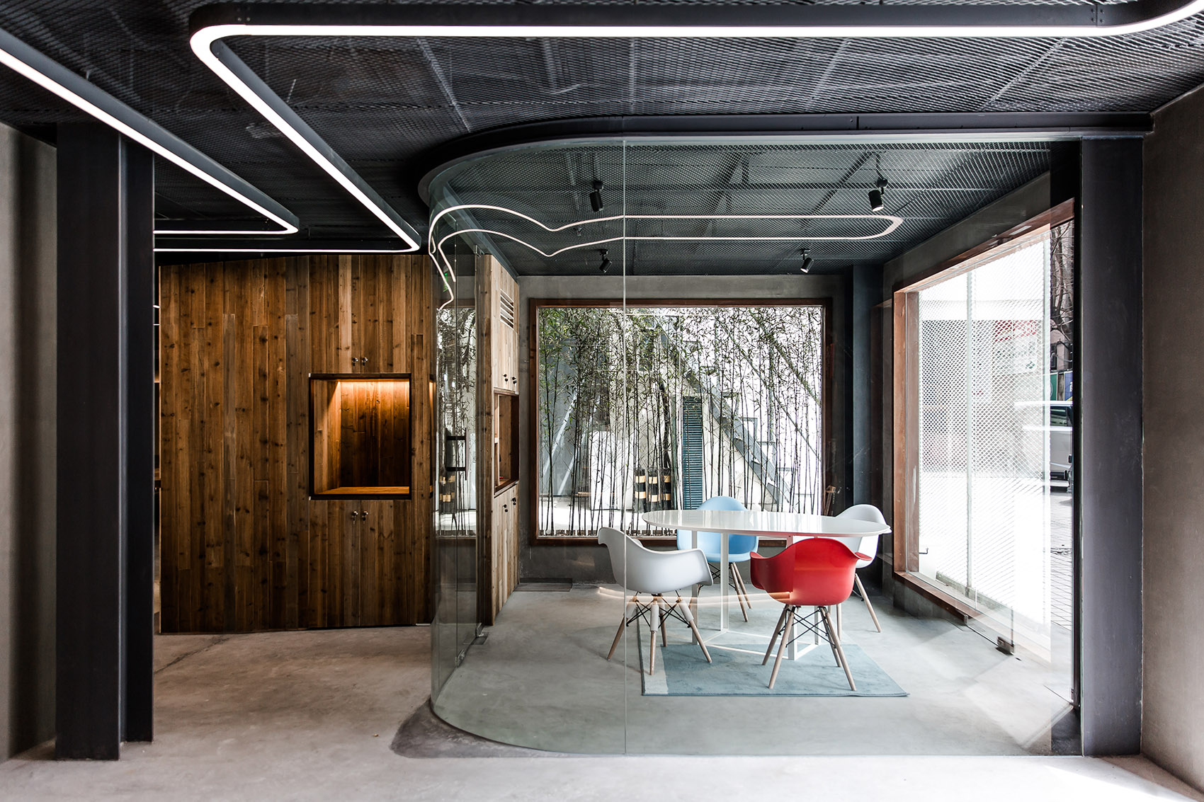 時尚現(xiàn)代藝術教育機構裝修設計-第3張圖片-上海古都建筑設計集團