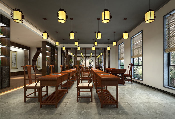 漢字書(shū)法培訓(xùn)機(jī)構(gòu)裝修設(shè)計(jì)-第1張圖片-上海古都建筑設(shè)計(jì)集團(tuán)