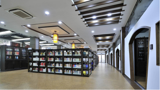 圖書(shū)館裝修設(shè)計(jì)效果圖展示-第2張圖片-上海古都建筑設(shè)計(jì)集團(tuán)