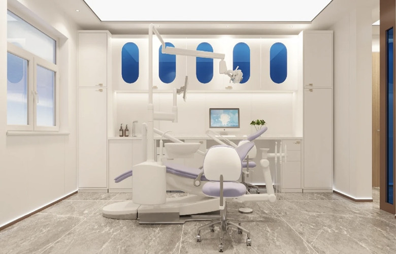 普陀260平口腔診所裝潢設(shè)計效果-第5張圖片-上海古都建筑設(shè)計集團