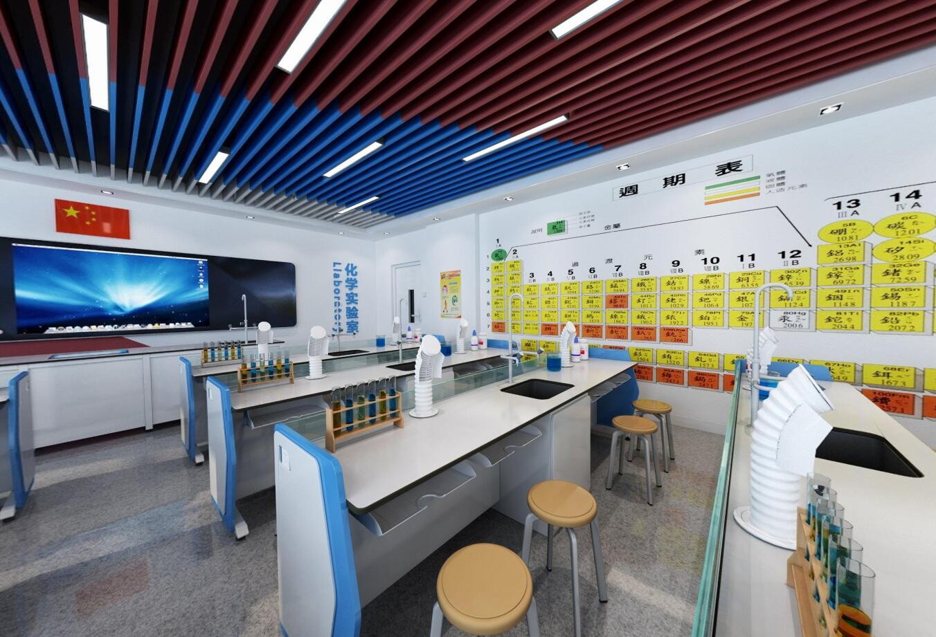 寶山1200平米制藥研發(fā)實驗室設(shè)計效果-第5張圖片-上海古都建筑設(shè)計集團(tuán)