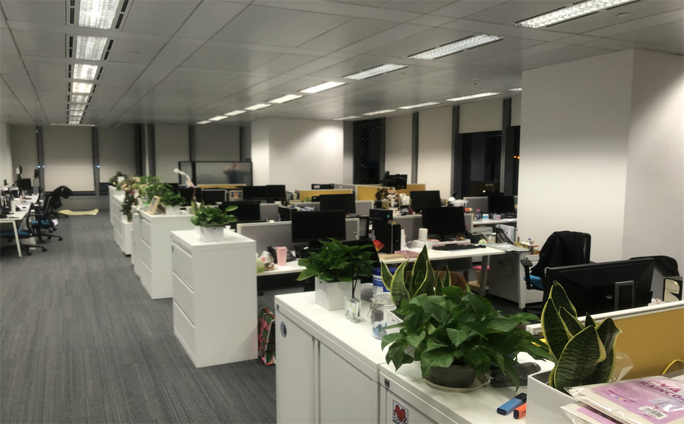 上海辦公室裝修房地產服務類公司辦公室-第2張圖片-上海古都建筑設計集團