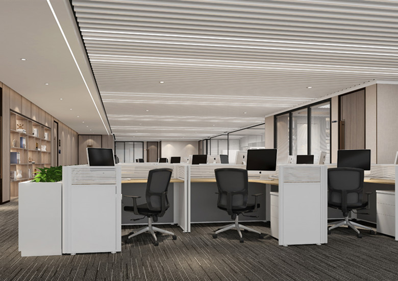 上海浦東三林金融公司辦公室設(shè)計布局方案-第1張圖片-上海古都建筑設(shè)計集團(tuán)