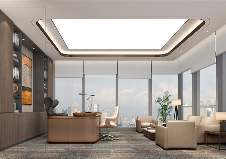 上海浦東三林金融公司辦公室設(shè)計布局方案-第2張圖片-上海古都建筑設(shè)計集團(tuán)