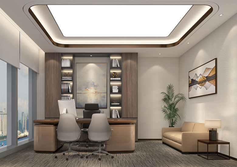 上海浦東三林金融公司辦公室設(shè)計布局方案-第3張圖片-上海古都建筑設(shè)計集團(tuán)