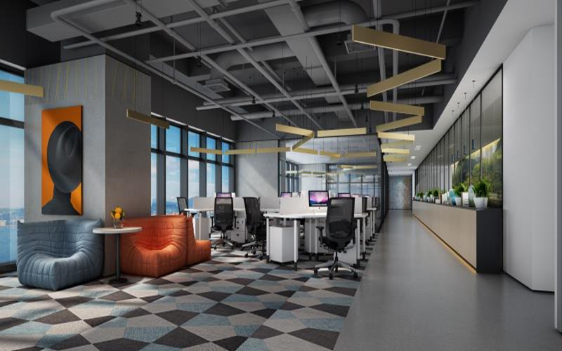 2020平電氣公司辦公室裝修設(shè)計(jì)布局-第3張圖片-上海古都建筑設(shè)計(jì)集團(tuán) 2020平電氣公司辦公室裝修設(shè)計(jì)布局-第3張圖片-上海古都建筑設(shè)計(jì)集團(tuán)