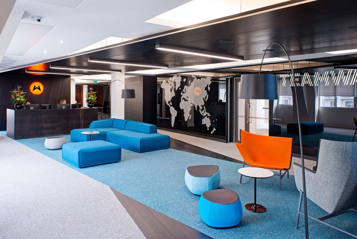 楊浦傳媒公司辦公空間設(shè)計布局效果-第1張圖片-上海古都建筑設(shè)計集團